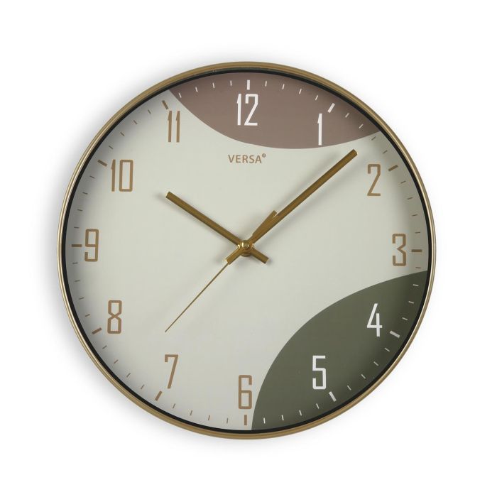 Reloj De Pared Verde Claro Versa 4X30CM (2 Unidades) Reloj De Pared Verde Claro Versa 4X30CM (2 Unidades)
