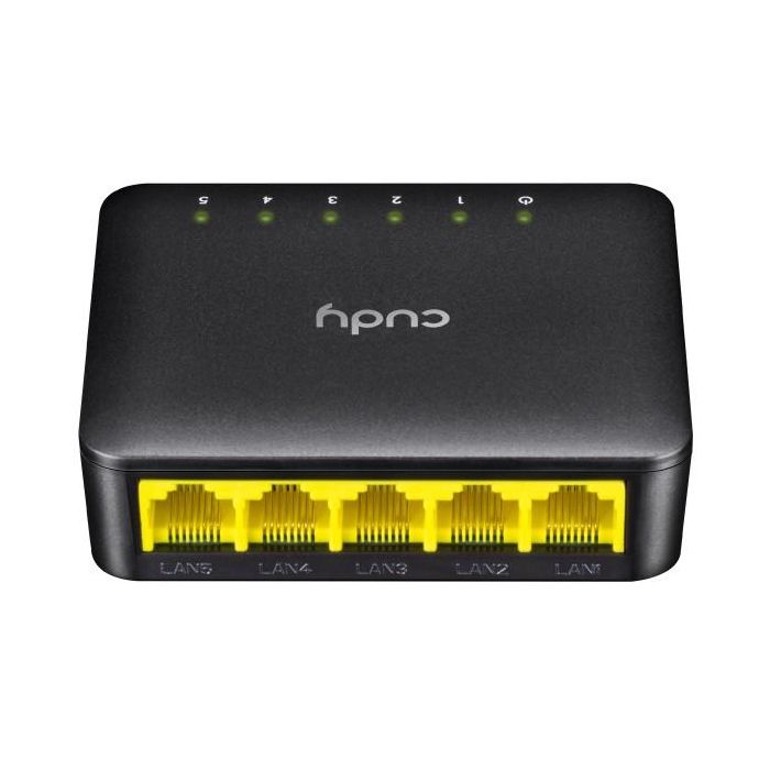 Cudy Switch de red 5 puertos Gigabit GS105D