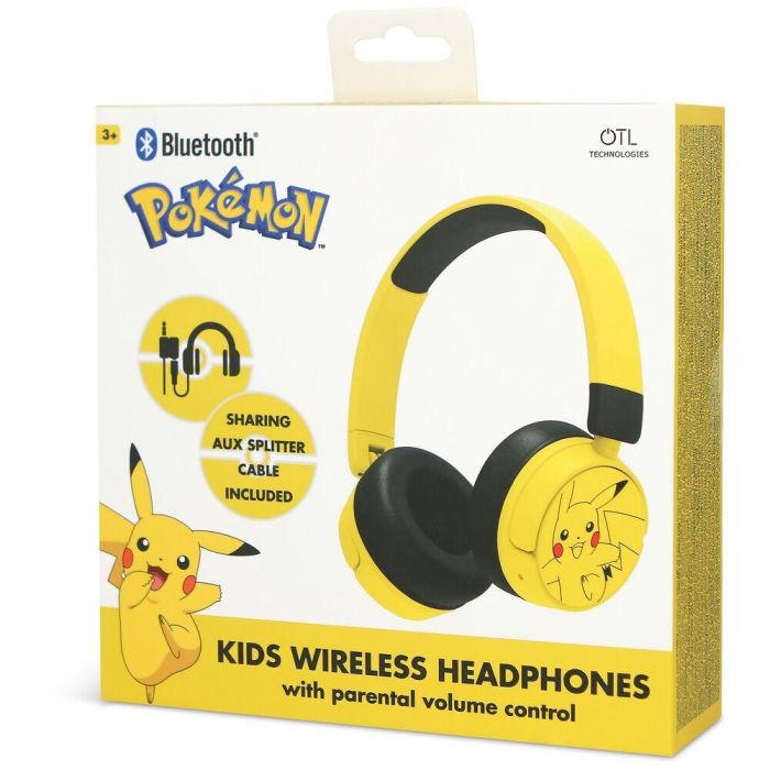 Auriculares infantiles Pikachu Pokemon 9