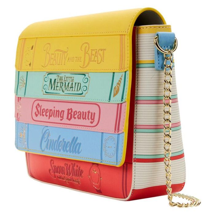 Bolso bandolera Libros Clasicos Princesas Disney Loungefly 4