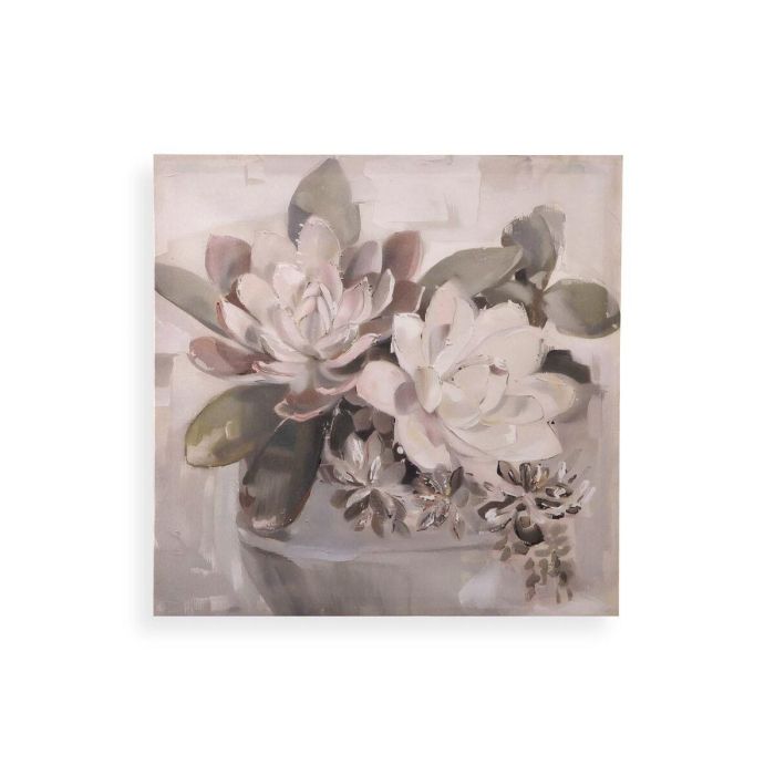 Cuadro Versa Flores 2,5 x 40 x 40 cm 3 Cuadro Versa Flores 2,5 x 40 x 40 cm 3