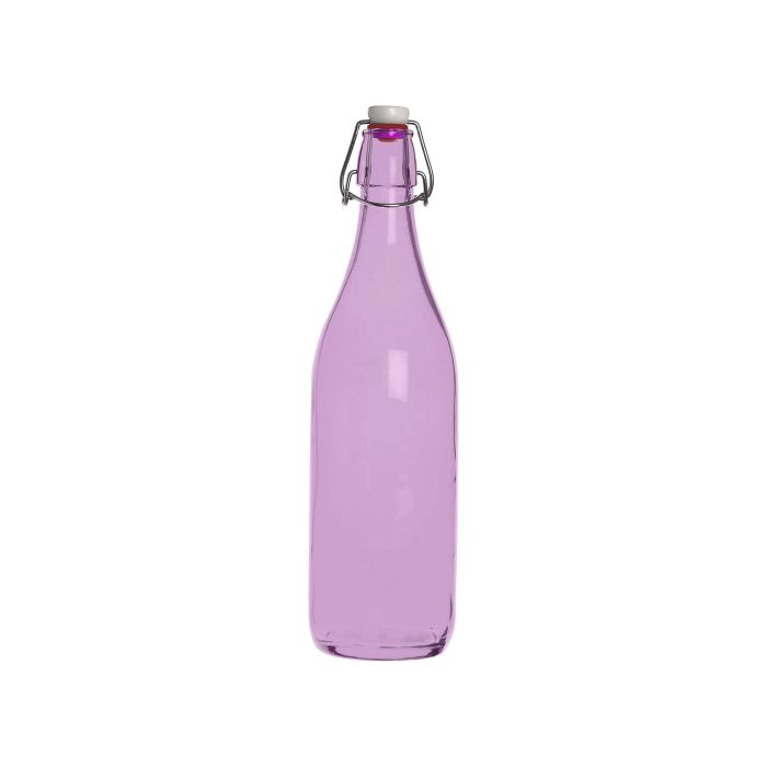 Botella de vidrio pintada 6 colores 1L - Inde (12 Unidades) 7 Botella de vidrio pintada 6 colores 1L - Inde (12 Unidades) 7