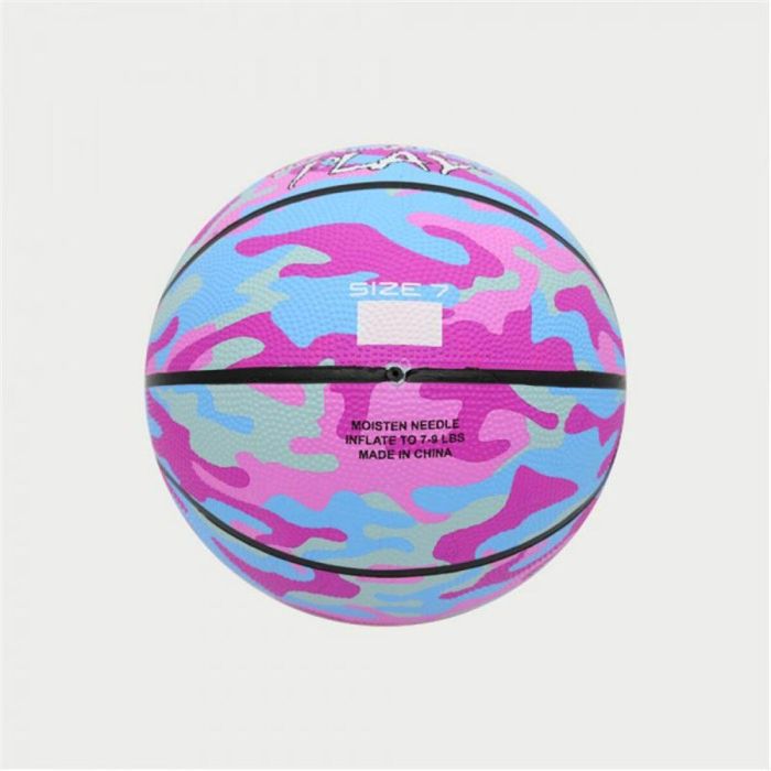 Balón de Baloncesto Peak Peak Camo Ball Azul Rosa claro (Talla 5) 3