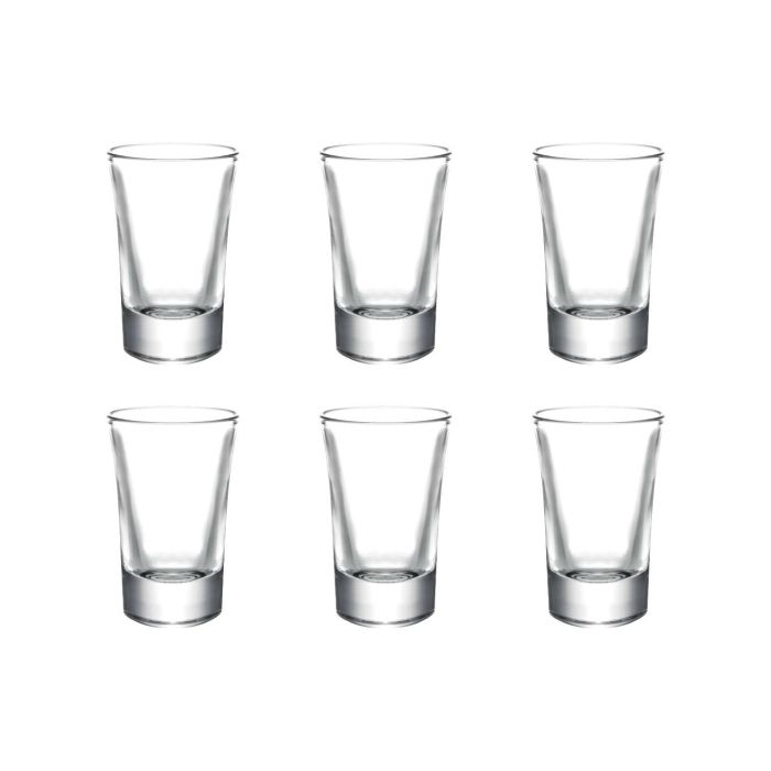 Set de 6 vasos chupito Sena 37.5 cc - Inde (24 Cajas) 1 Set de 6 vasos chupito Sena 37.5 cc - Inde (24 Cajas) 1
