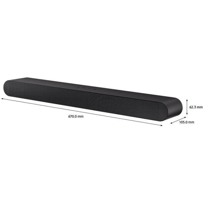 SAMSUNG - Barra de sonido HW-S50B One Body Subwoofer integrado 3.0Ch + Bluetooth 1 SAMSUNG - Barra de sonido HW-S50B One Body Subwoofer integrado 3.0Ch + Bluetooth 1
