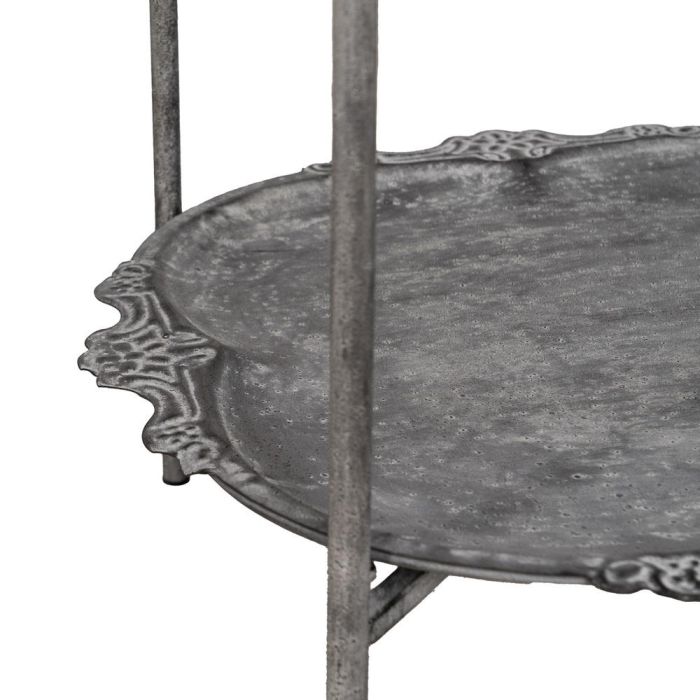 Estantería Gris Metal Decoración 45 X 45 X 144 cm