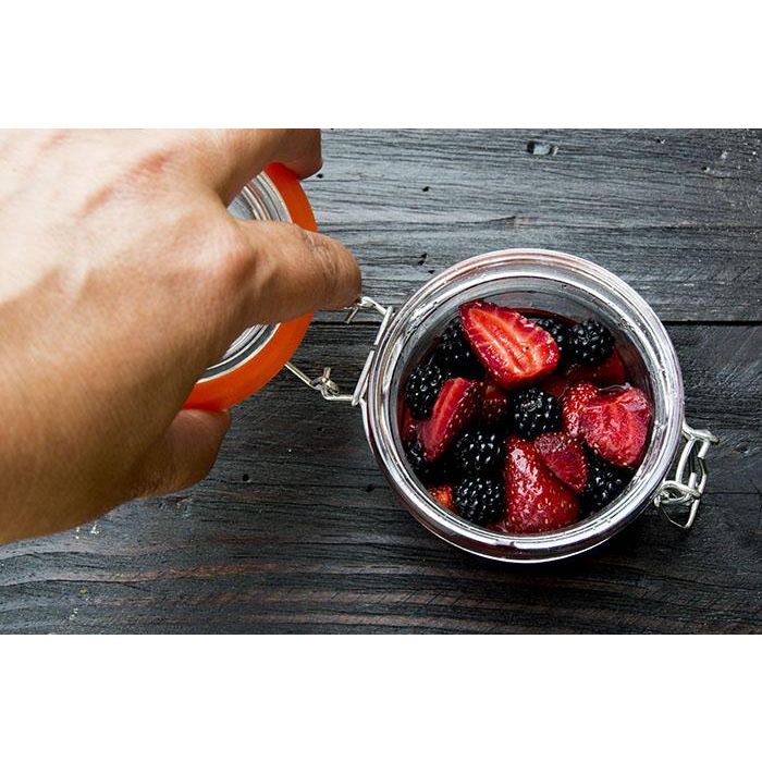 Tarro Hermético de Vidrio con Cierre Clip 150 ml - La Mediterranea (36 Unidades) 4 Tarro Hermético de Vidrio con Cierre Clip 150 ml - La Mediterranea (36 Unidades) 4