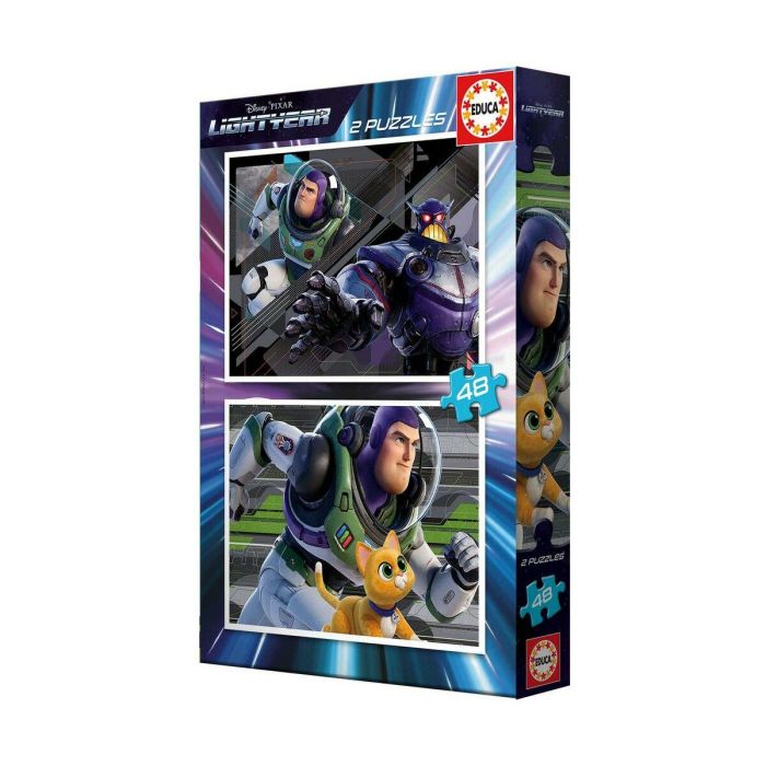 2 puzzles de 48 piezas lightyear 31,6x21,7x4,6 1 2 puzzles de 48 piezas lightyear 31,6x21,7x4,6 1