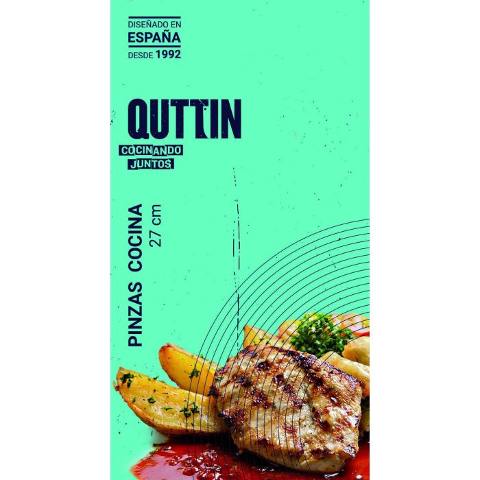 Pinzas de cocina Quttin 27 cm, acero (24 Unidades) 5