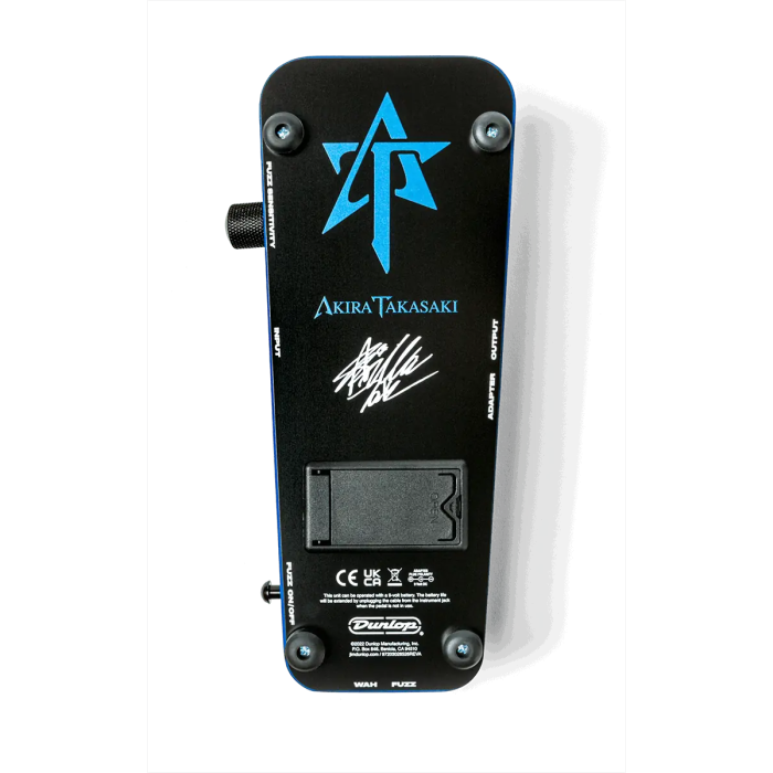Dunlop Crybaby Fuzz Signature Akira Takasaki Pedal Wah 3