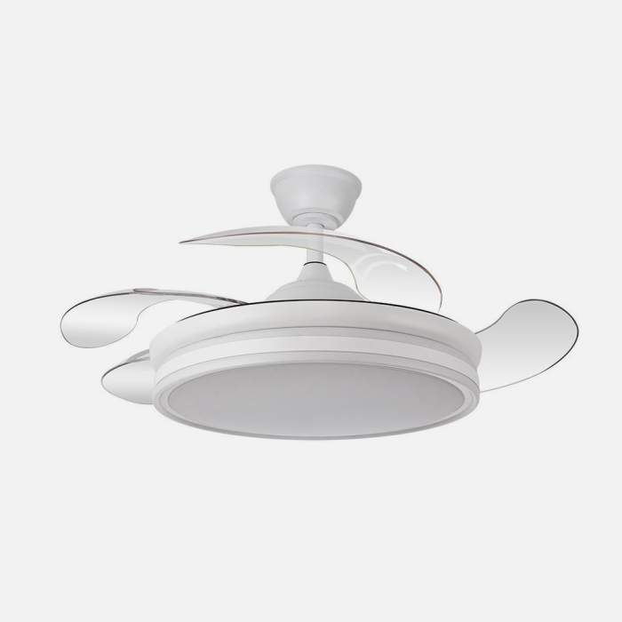 Bayomo Ventilador con Tecnología LED 72W Blanco, 3 Temperaturas de Luz, Mando a Distancia Bayomo Ventilador con Tecnología LED 72W Blanco, 3 Temperaturas de Luz, Mando a Distancia