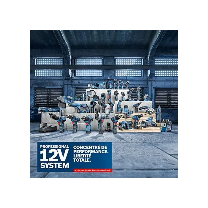 Bosch Professional Taladro Atornillador GSR 12V-35 FC con 2 Baterías 3.0Ah y L-Boxx - 06019H3000