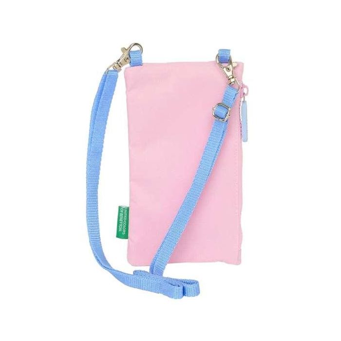 Monedero Benetton Pink Bolso para Móvil Rosa 1