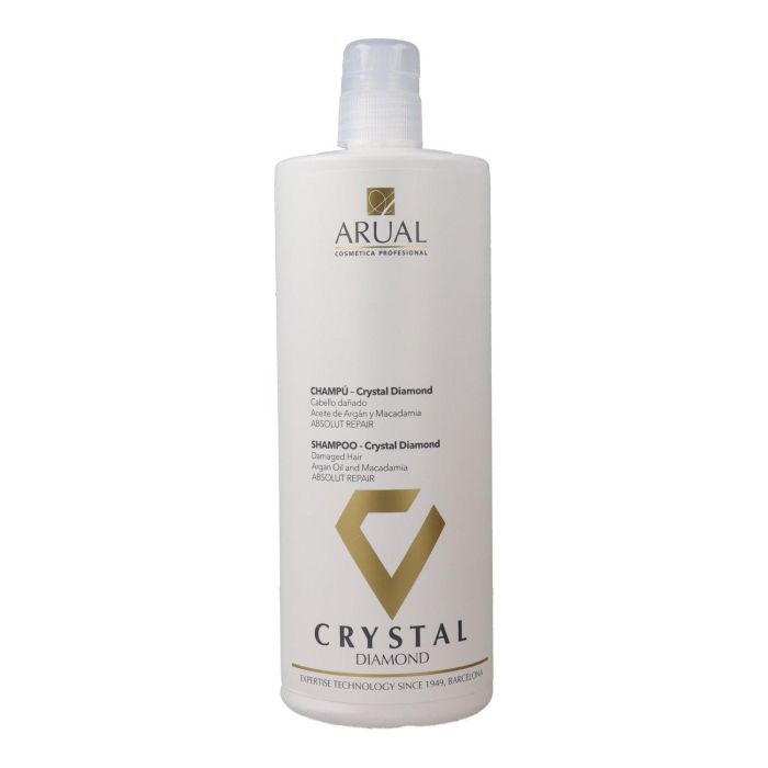 Arual Champú Crystal Diamond para cabellos debilitados, resecos y sin brillo - 1000 ml Arual Champú Crystal Diamond para cabellos debilitados, resecos y sin brillo - 1000 ml