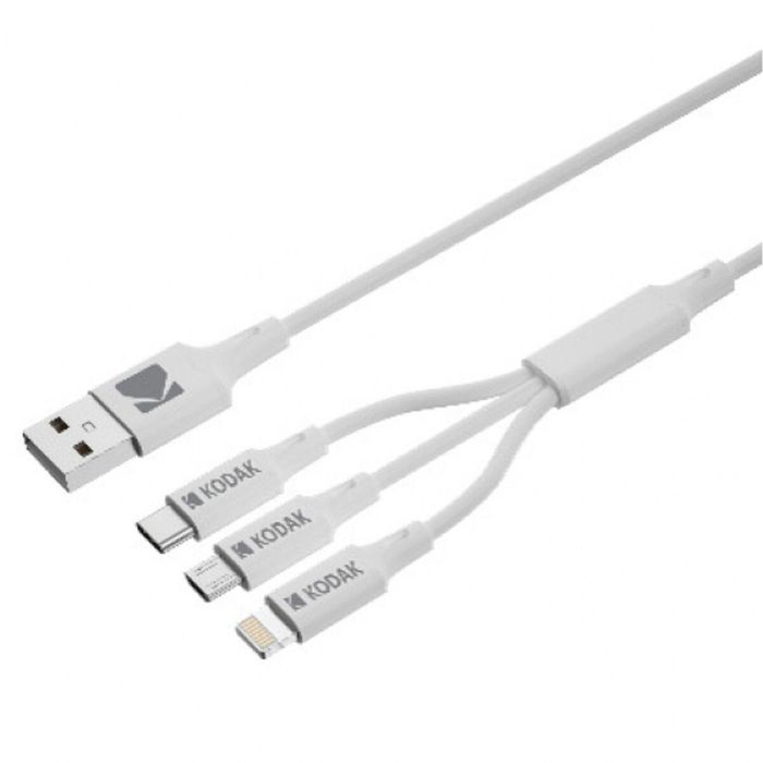 Cable USB Kodak Blanco Multicolor Cable USB Kodak Blanco Multicolor