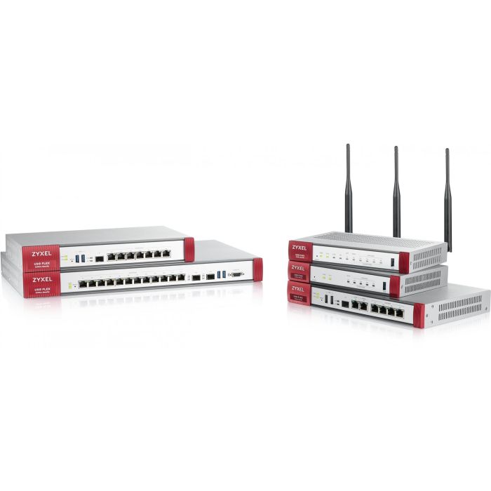 Zyxel USG FLEX 100 ZYWALL Firewall Nebula - 4xLAN 1Gbit/s + 1xWAN 1Gbit/s, IPSec/SSL/TLS, Rendimiento 0.9 Gbit/s 4 Zyxel USG FLEX 100 ZYWALL Firewall Nebula - 4xLAN 1Gbit/s + 1xWAN 1Gbit/s, IPSec/SSL/TLS, Rendimiento 0.9 Gbit/s 4