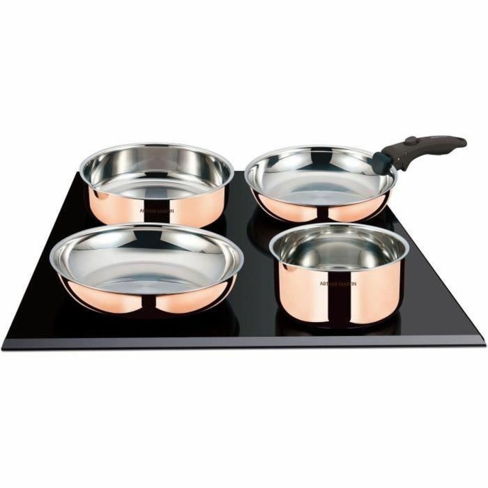 Batería de cocina de 6 piezas - ARTHUR MARTIN - AM516GT - 3 capas triple acción - Todas las fuentes de calor, incluida la inducción 1