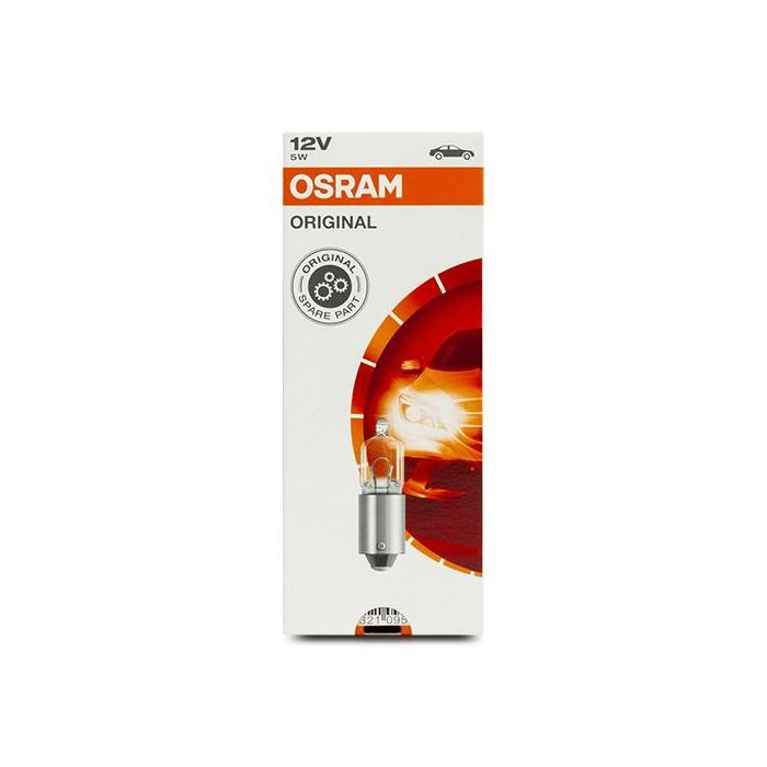 Osram Miniwatt Ba9S 12 V 5 W 64111 OS64111 2 Osram Miniwatt Ba9S 12 V 5 W 64111 OS64111 2