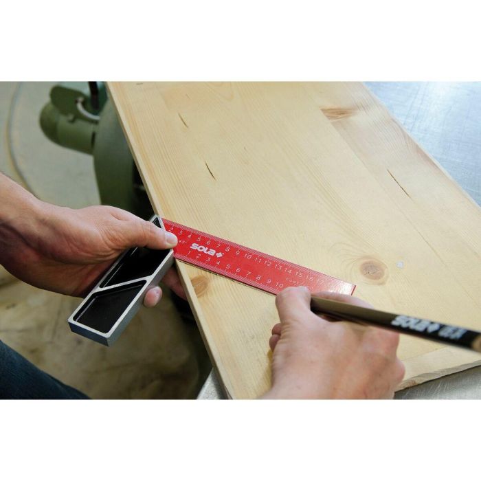 Escuadra de carpintero SOLA SRB 25 x 14,5 cm 1