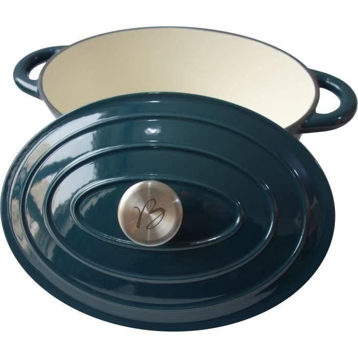 Baumalu BAU3216383863317 Cazuela Ovalada 30 cm Azul Verde Baumalu BAU3216383863317 Cazuela Ovalada 30 cm Azul Verde
