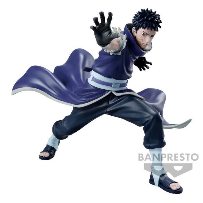 BANPRESTO Figura Uchiha Obito II Vibration Stars Naruto Shippuden 14cm