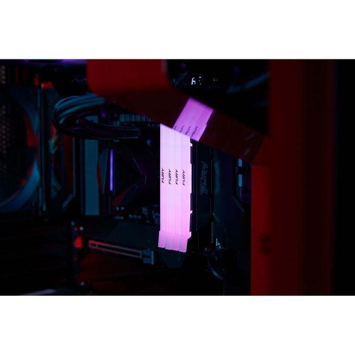 Kingston FURY Renegade RGB 3600MT/s DDR4 CL16DIMM Kit of41Gx8: Memoria RAM 64GB (4x16GB) DDR4 3600 MT/s CL16 para PC 25 Kingston FURY Renegade RGB 3600MT/s DDR4 CL16DIMM Kit of41Gx8: Memoria RAM 64GB (4x16GB) DDR4 3600 MT/s CL16 para PC 25