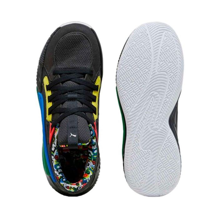 Zapatillas de Baloncesto para Adultos Puma Court Rider Chaos Negro 45 2