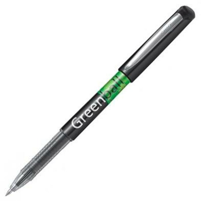 Bolígrafo Roller Pilot GREEN-BALL 0,7 mm Negro (10 Unidades) 2 Bolígrafo Roller Pilot GREEN-BALL 0,7 mm Negro (10 Unidades) 2