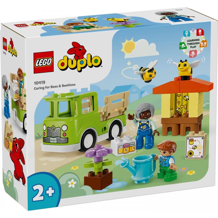 LEGO Duplo 10419 Cuidado de Abejas y Colmenas - Set de Construcción de Aprendizaje con Abejas, Colmena y Camión para Niños +2 años 5