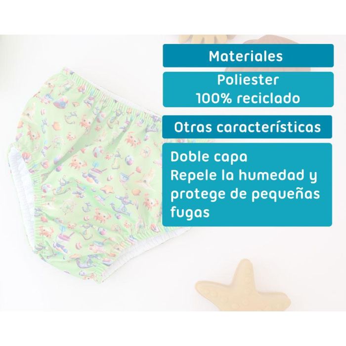 Bañador Upf 50+ Verde 4.5-8 kg 6 Meses 3 Bañador Upf 50+ Verde 4.5-8 kg 6 Meses 3