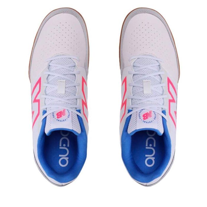 Zapatillas de Fútbol Sala para Adultos New Balance Audazo v6 Blanco 2
