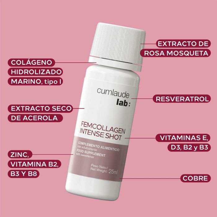 Cumlaude Lab Femcollagen Intense Shot Viales 7 Unidades 1 Cumlaude Lab Femcollagen Intense Shot Viales 7 Unidades 1