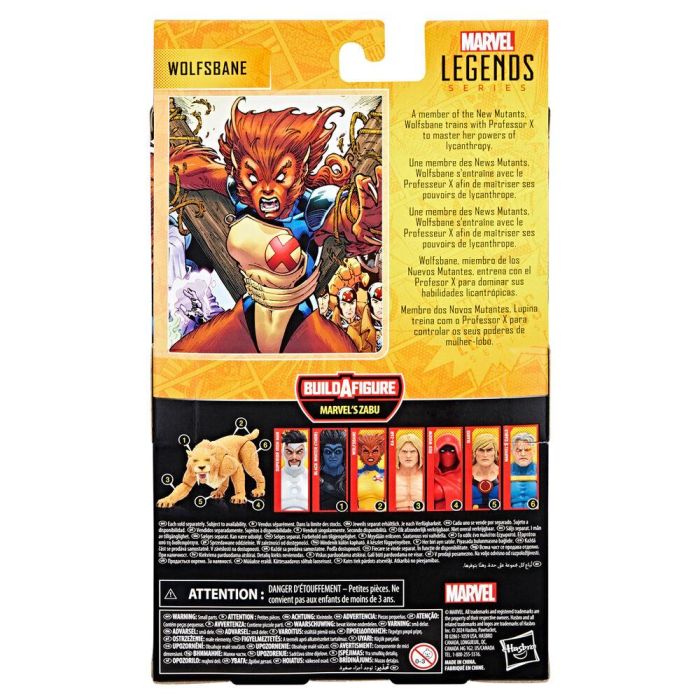 Figura Wolfsbane Marvel Legends Series 15cm 9