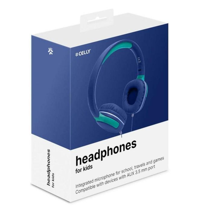 Auriculares Celly KIDSBEAT2BL 10 Auriculares Celly KIDSBEAT2BL 10