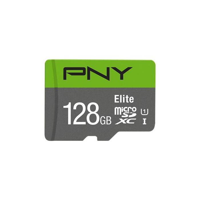 PNY Elite MicroSDXC 128 GB UHS-I U1 Clase 10 V10 Tarjeta de Memoria Flash