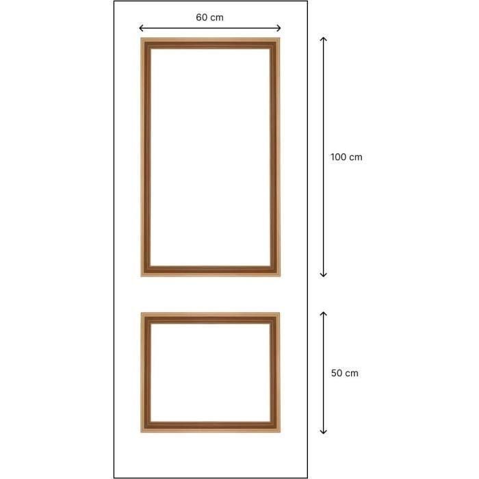 Kit de molduras para puertas - NORDLINGER PRO - FSC 100% - Apto para puertas de 83 cm 1