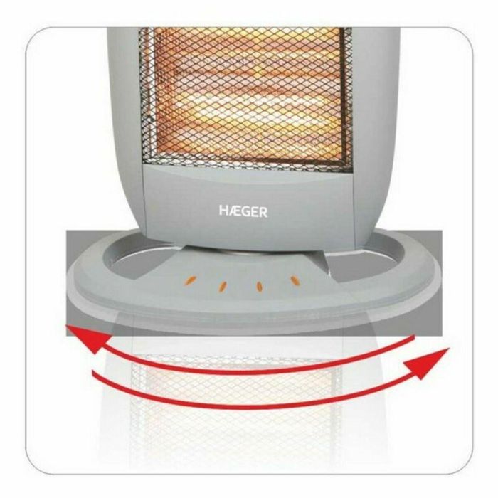 Calefactor Portátil Haeger HH-120.002A Blanco 1200 W 1 Calefactor Portátil Haeger HH-120.002A Blanco 1200 W 1
