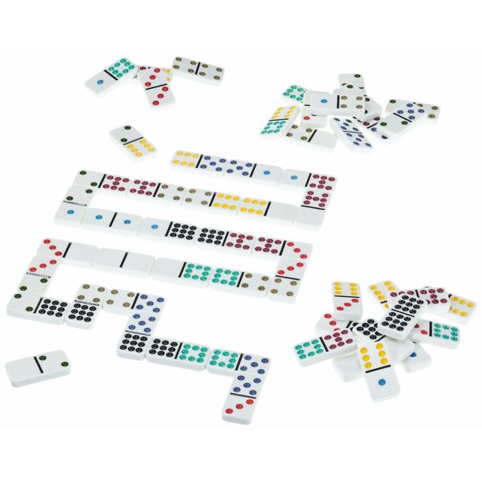 Schmidt Spiele SCH4001504492076 Dominó Línea Clásica 2 Schmidt Spiele SCH4001504492076 Dominó Línea Clásica 2