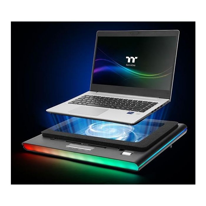 Thermaltake Massive EXTREME - Base de refrigeración para portátil, 3500 RPM, Negro 3 Thermaltake Massive EXTREME - Base de refrigeración para portátil, 3500 RPM, Negro 3