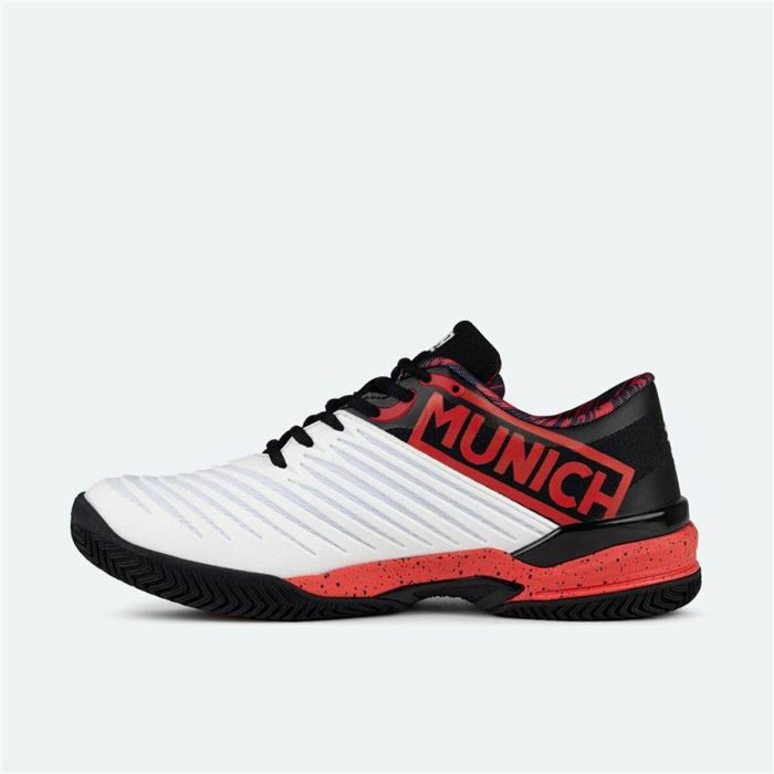 Zapatillas de Padel para Adultos Munich Padx Stupa 46 Blanco 4 Zapatillas de Padel para Adultos Munich Padx Stupa 46 Blanco 4