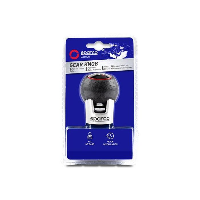 Spc SPC0105BK Pomo de cambio universal para coches manuales, diseño deportivo y elegante Negro-Rojo, fácil instalación 3 Spc SPC0105BK Pomo de cambio universal para coches manuales, diseño deportivo y elegante Negro-Rojo, fácil instalación 3