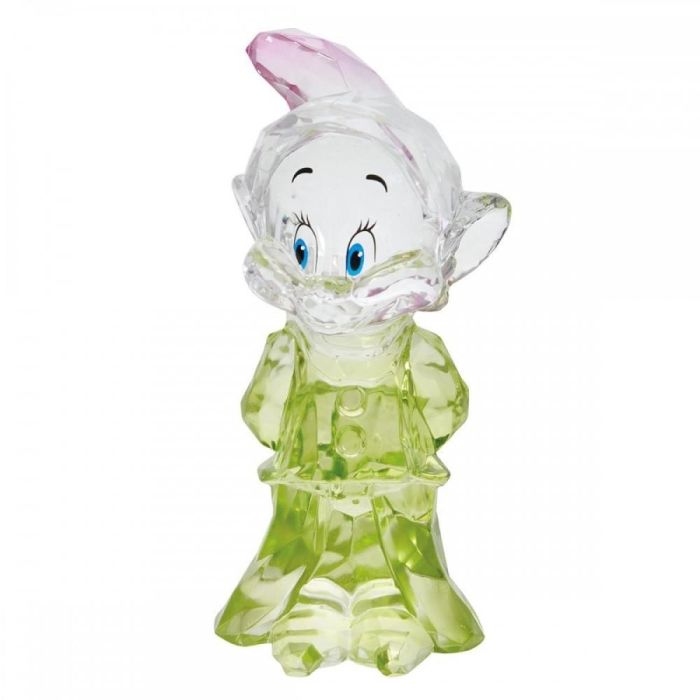 Enesco Figura Disney Facets Cristal Blancanieves Enanito Dopey en Acrílico