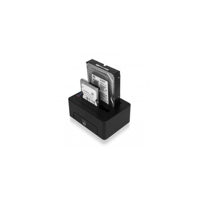 Ewent EW7014 base de conexión para disco duro Negro Ewent EW7014 base de conexión para disco duro Negro