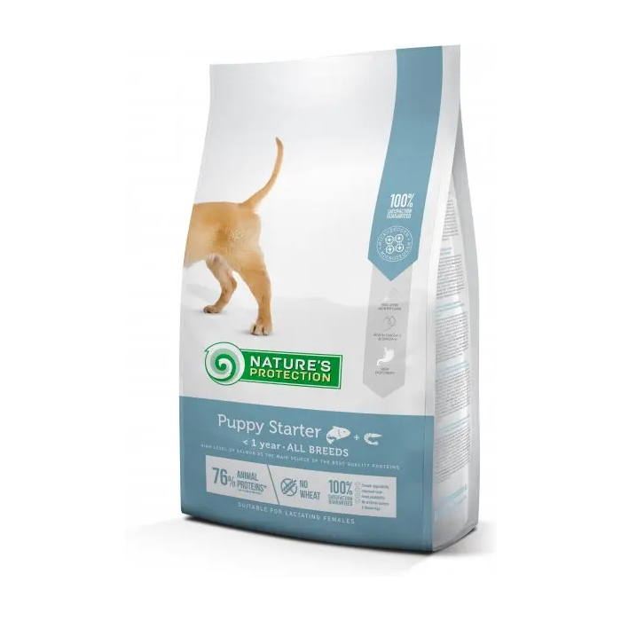 Nature's Protection Dog Puppy Starter Salmon Y Krill 2 kg