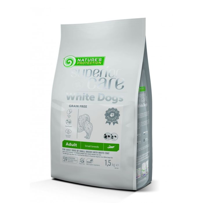 Natures prot white dog adult small grain free insectos 1,5kg Natures prot white dog adult small grain free insectos 1,5kg