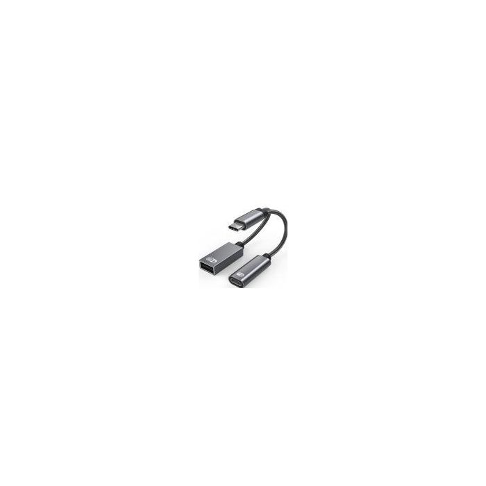 ProXtend USB-C to USB-C PD and USB-A 2.0 Female Adapter 13cm included plugs ProXtend USB-C to USB-C PD and USB-A 2.0 Female Adapter 13cm included plugs