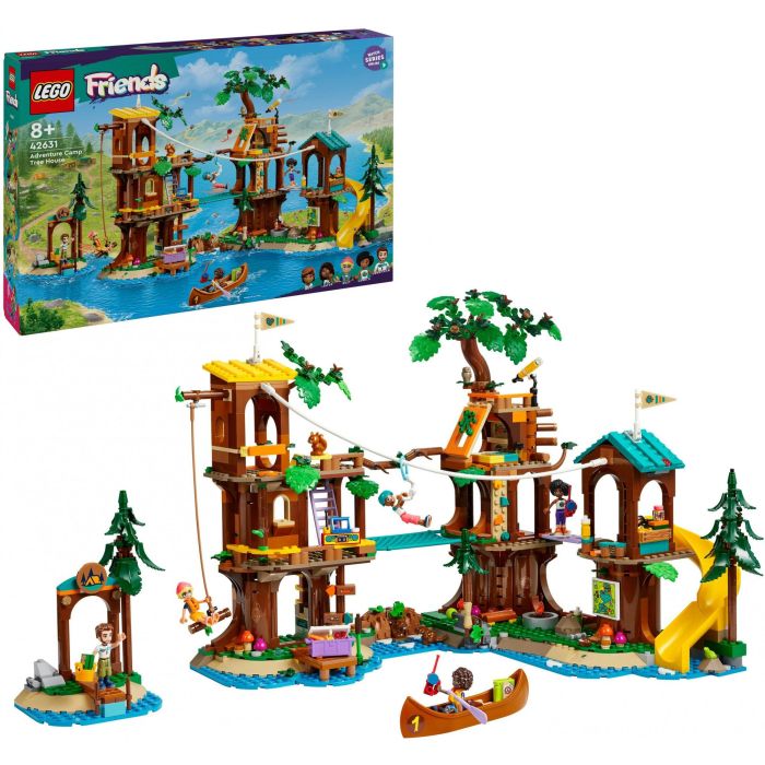 LEGO 42631 Friends La Casa del Árbol del Centro de Ocio - Set de Juego de Construcción para Niños y Niñas 11 LEGO 42631 Friends La Casa del Árbol del Centro de Ocio - Set de Juego de Construcción para Niños y Niñas 11