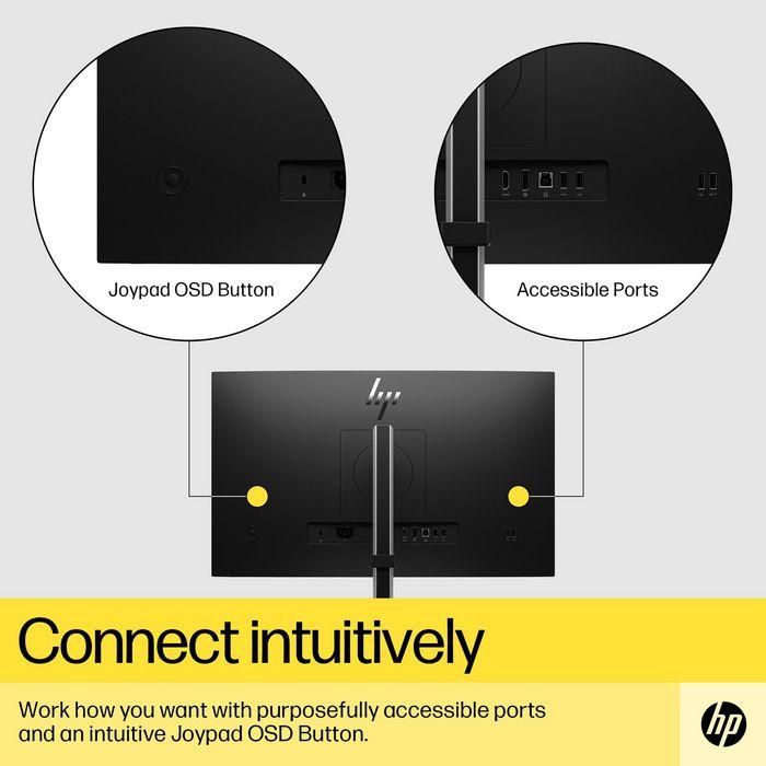 HP Monitor E24q G5 QHD Redefining Focus, Pantalla ergonómica y flexible para oficina y hogar 20