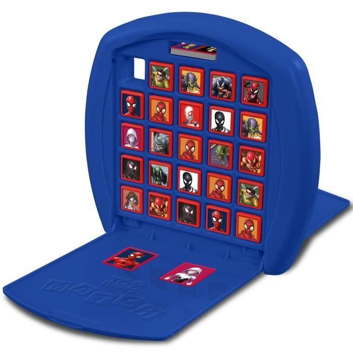 Winning Moves Juego Match Spider-Man - 2 Jugadores - A Partir de 4 Años - Alinea 5 Cubos de Personajes en 10-20 Minutos 1