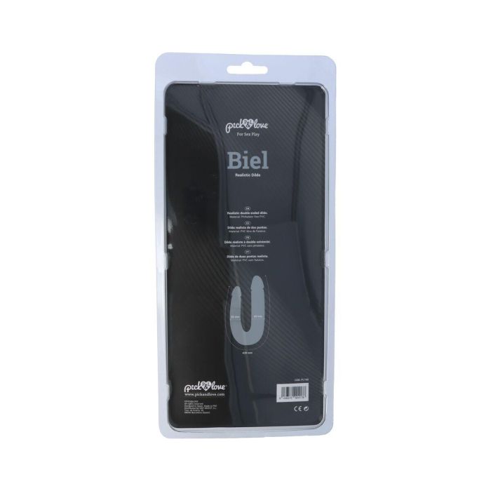 Consolador Doble Pick&Love PVC Ø 4 cm Ø 3,2 cm 1